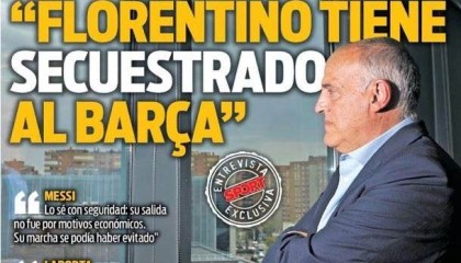 开云官网-西甲主席：皇马绑架巴萨，梅西离开不是钱的问题